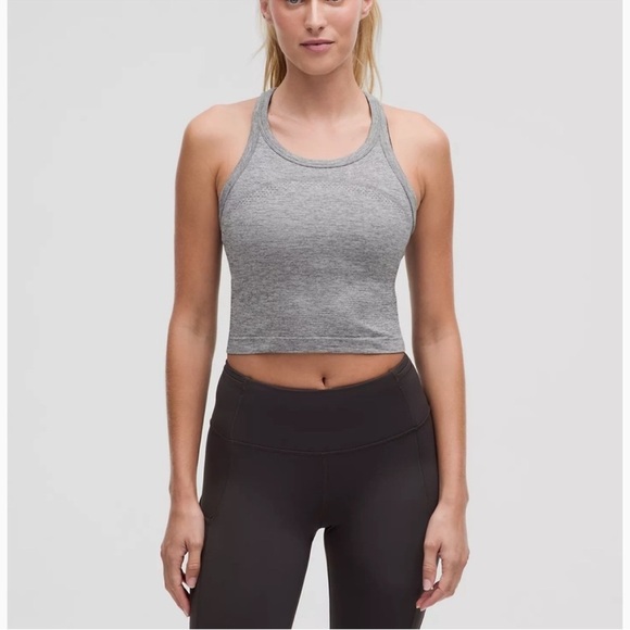 Lululemon Gray Sleeveless Tank Top sz 8 - Picture 1 of 9